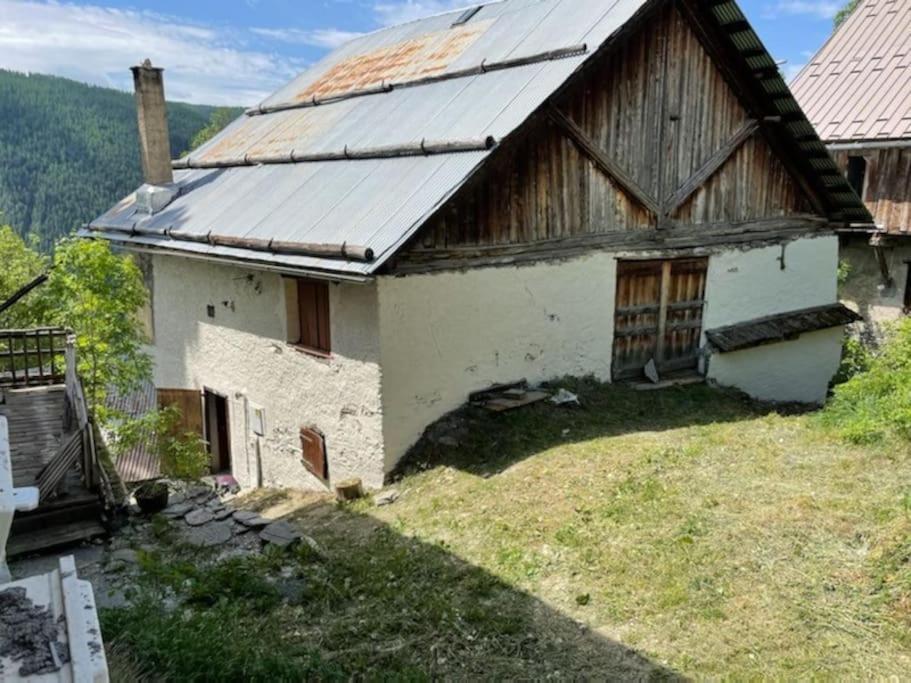 Chalet Avec Vue Sur Le Fort De Chateau Queyras Bagian luar foto